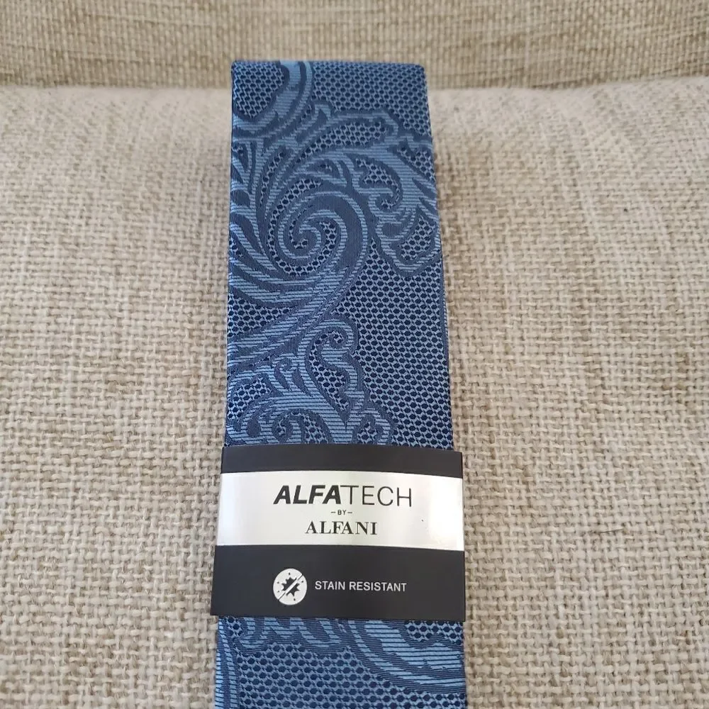 Alfani Slim Ballou Paisley Tie